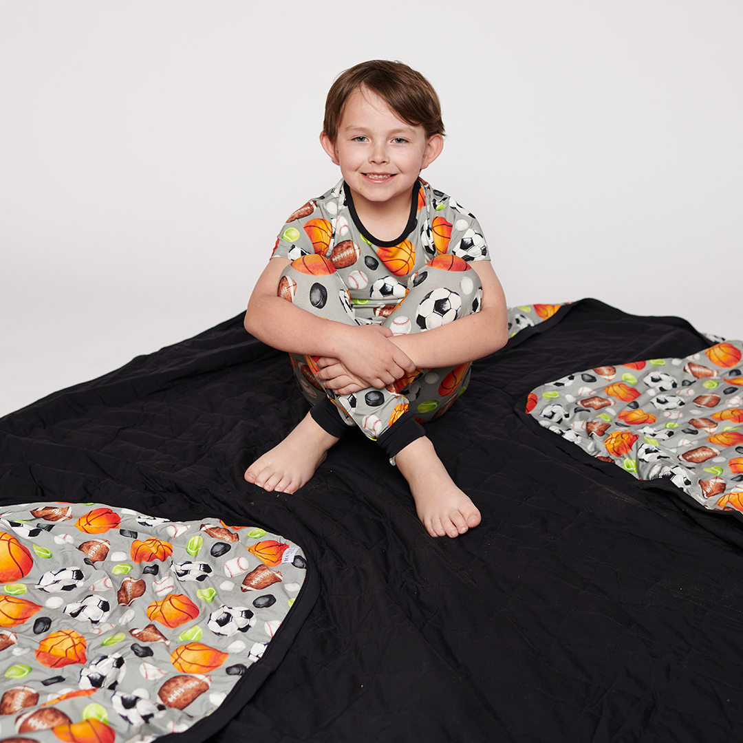 All Star QUILTED Family Blanket
