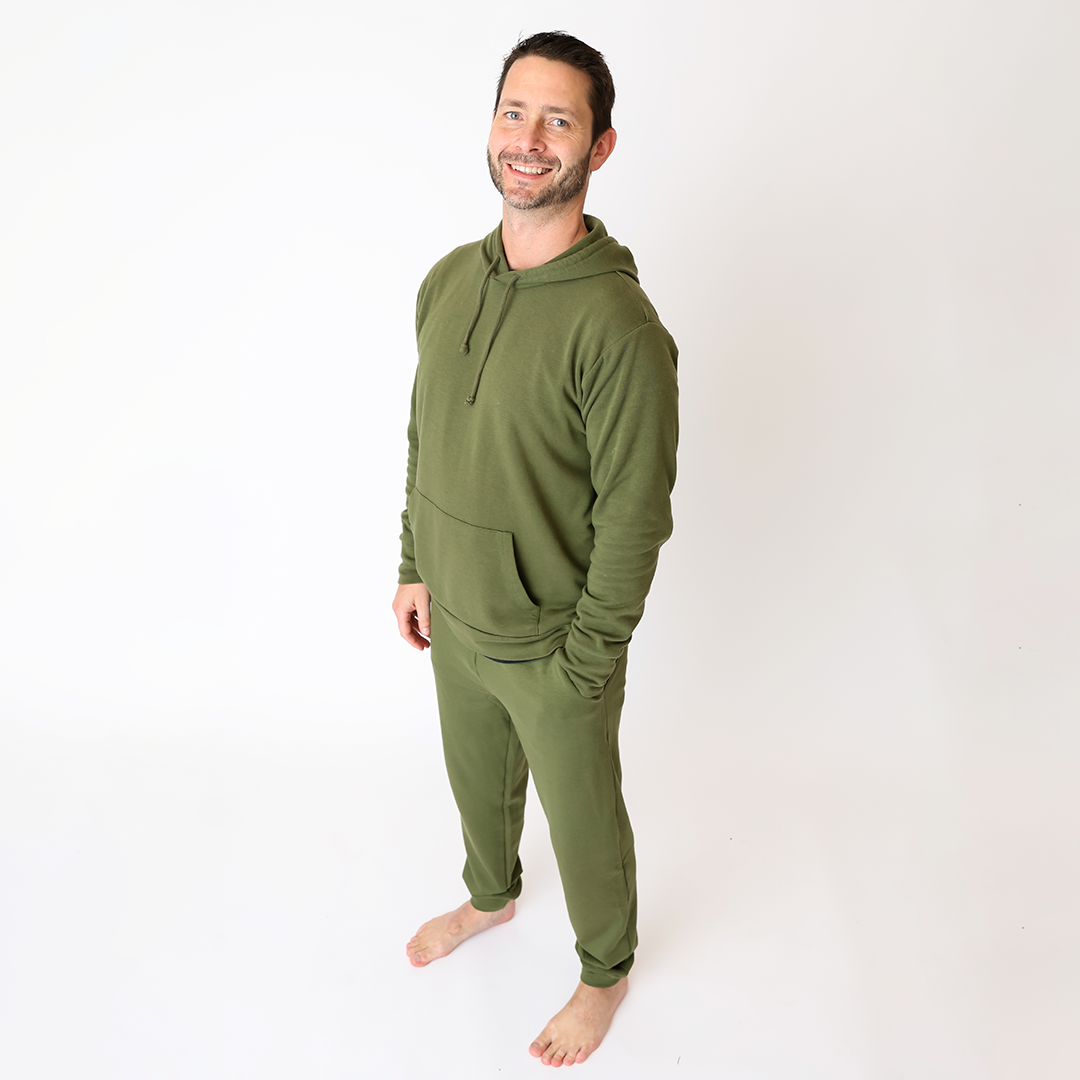 Adventure Green Adult Jogger Set