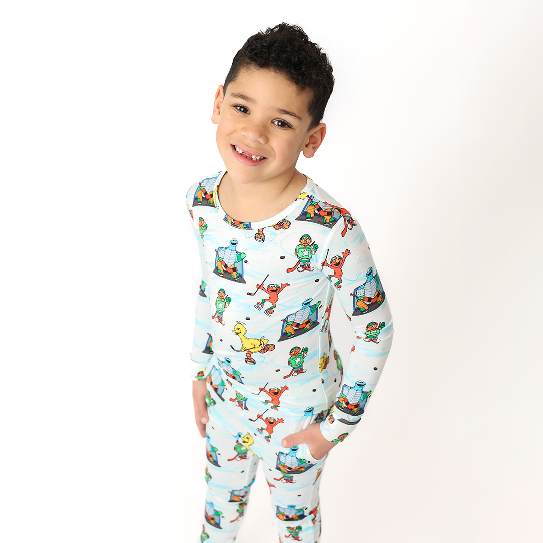 Powerplay Kids Two Piece Lounge Set | Sesame Street