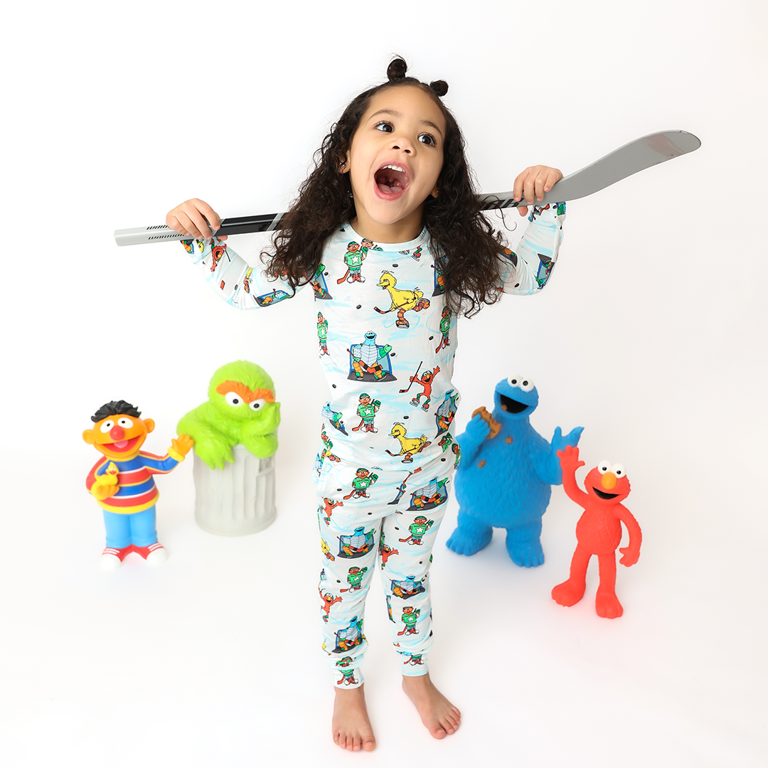 Powerplay Kids Two Piece Lounge Set | Sesame Street