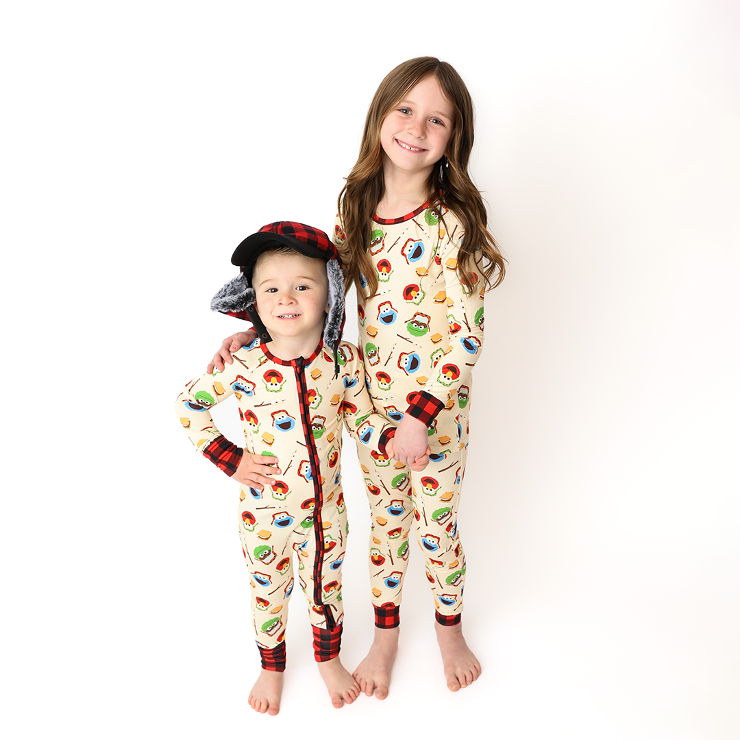 Happy Camper Convertible Romper | Sesame Street