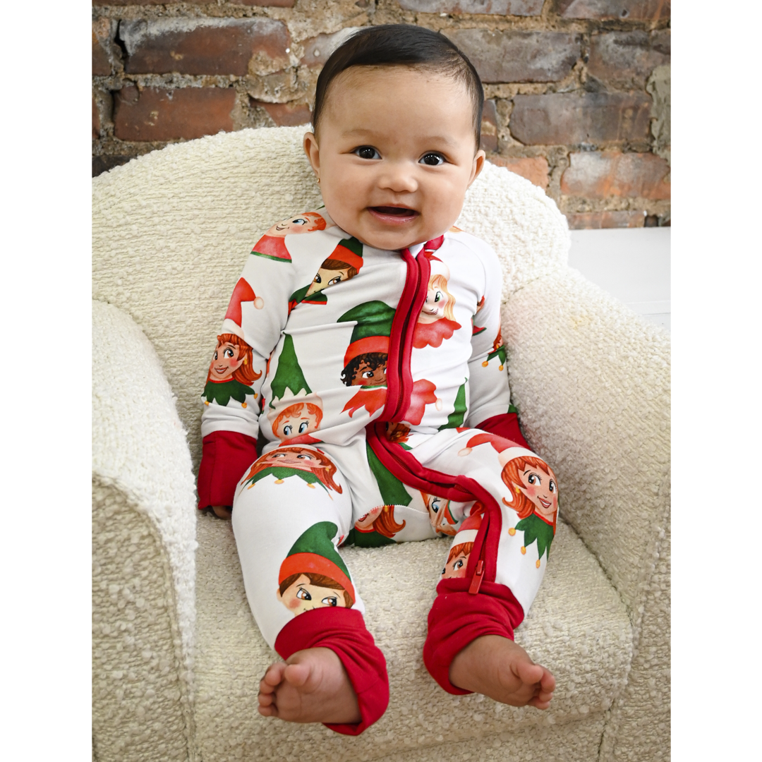 Santa's Little Helper Convertible Romper